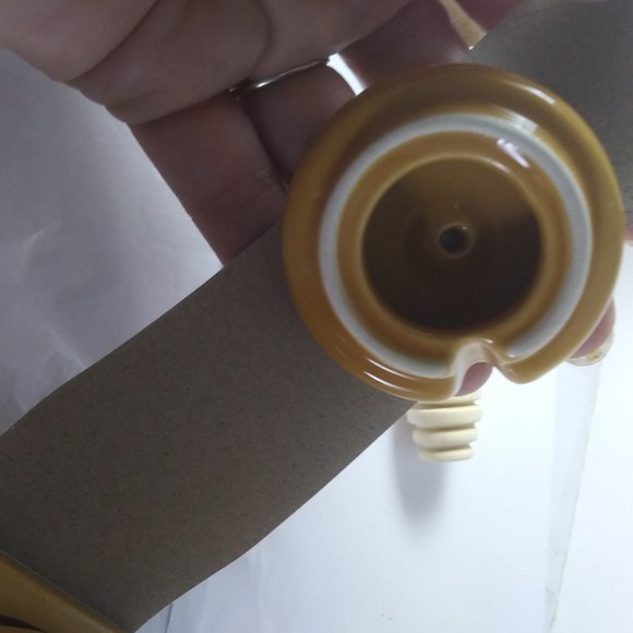 NEW BPA free  small cute honey jar  W/ bee dipper - Picture 5 of 15